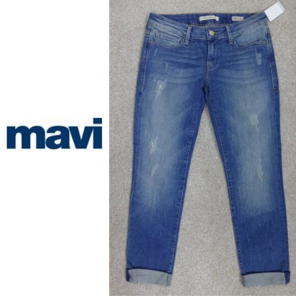 NWT Mavi Emma Slim Boyfriend Jeans (Sample Piece) - Picture 1 of 6